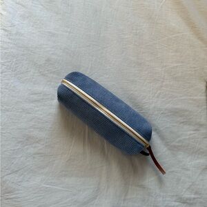 Threshold Blue Corduroy Pencil Case
